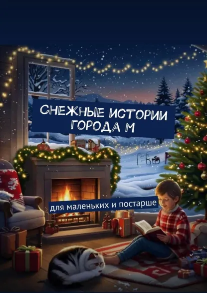 Обложка книги Снежные истории города М. Для маленьких и постарше, Элла Верди