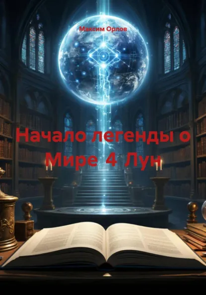 Обложка книги Начало легенды о Мире 4 Лун, Максим Вячеславович Орлов
