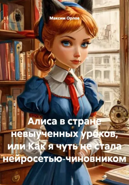 Обложка книги Алиса в стране невыученных уроков, или Как я чуть не стала нейросетью‑чиновником, Максим Вячеславович Орлов