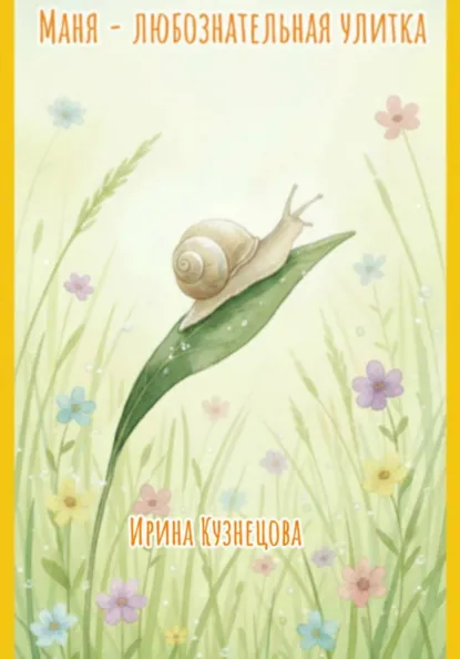 Обложка книги Маня – любознательная улитка, Ирина Кузнецова