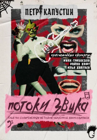 Обложка книги Потоки звука. Гайд по современным методам удаленной звукозаписи, Петр Витальевич Капустин