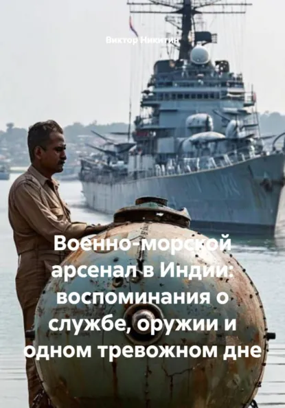 Обложка книги Военно-морской арсенал в Индии: воспоминания о службе, оружии и одном тревожном дне, Виктор Евгеньевич Никитин