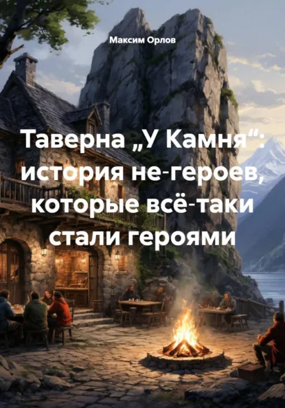 Обложка книги Таверна „У Камня“: история не‑героев, которые всё‑таки стали героями, Максим Вячеславович Орлов