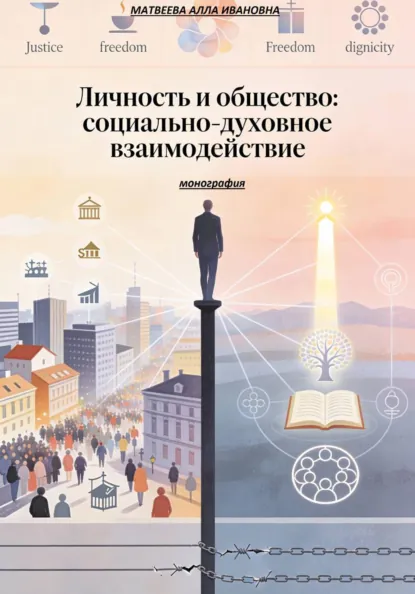 Обложка книги Личность и общество: социально-духовное взаимодействие, Алла Ивановна Матвеева