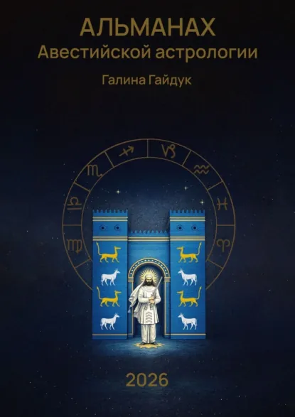 Обложка книги Альманах Авестийской астрологии 2026, Галина Гайдук