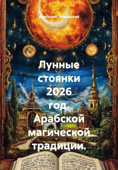 Обложка книги Лунные стоянки 2026 год. Арабской магической традиции, Анатолий Тюменский