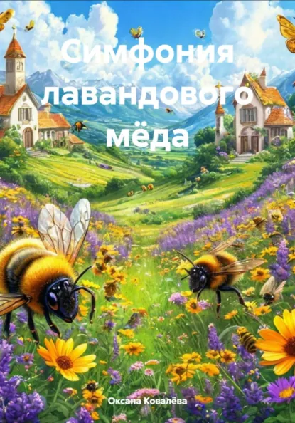 Обложка книги Симфония лавандового мёда, Оксана Владимировна Ковалёва