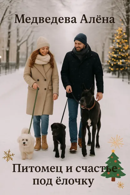 Обложка книги Питомец и счастье под ёлочку, Алёна Медведева