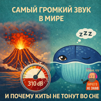 Самый громкий звук в мире и почему киты не тонут во сне