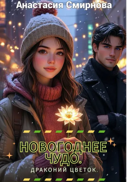 Обложка книги Новогоднее чудо. Драконий цветок, Анастасия Алексеевна Смирнова