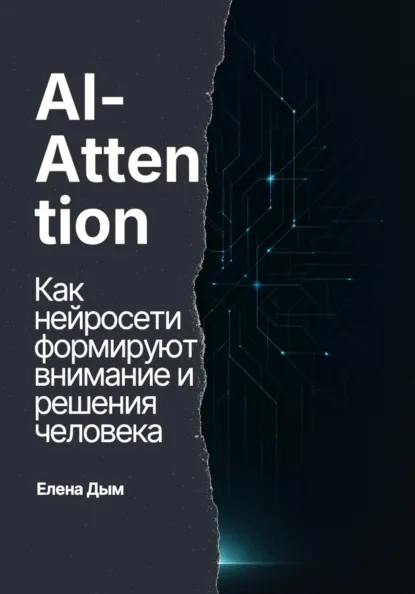 Обложка книги «AI-Attention. Как нейросети формируют внимание и решения человека»