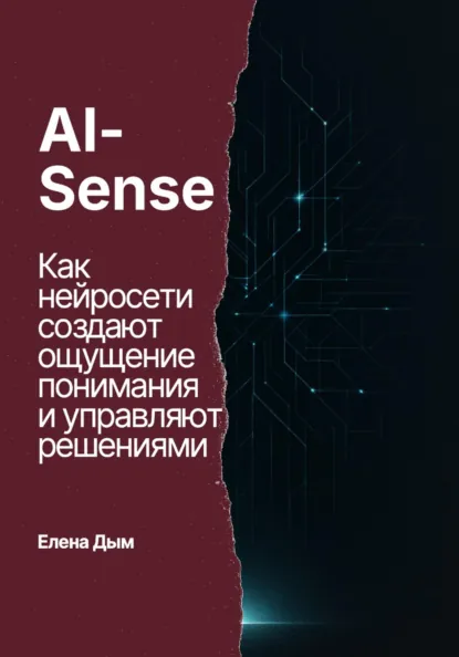 Обложка книги «AI-Sense. Как нейросети создают ощущение понимания и управляют решениями»