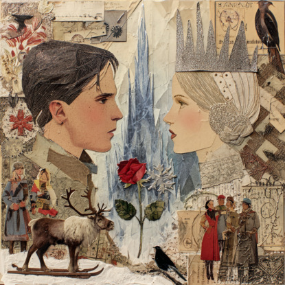 Снежная Королева.  А что, если Герда и Кай - это две части одной психики?