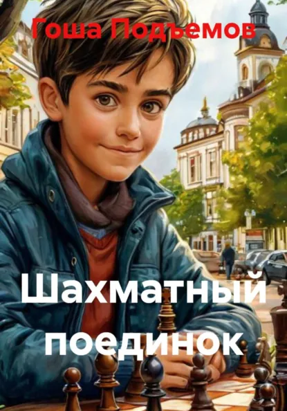 Обложка книги Шахматный поединок, Гоша Подъемов