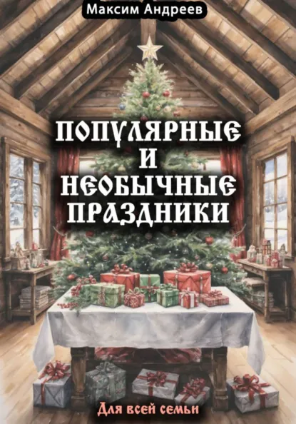 Обложка книги Популярные и необычные праздники для всей семьи, Максим Александрович Андреев