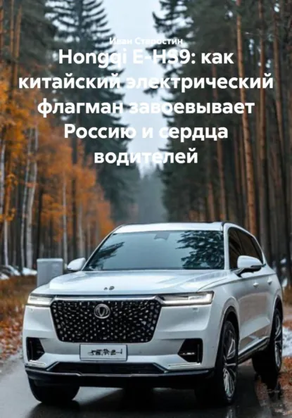 Обложка книги Hongqi E-HS9: как китайский электрический флагман завоевывает Россию и сердца водителей, Иван Владимирович Старостин