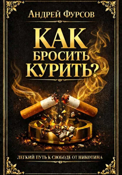 Обложка книги Как бросить курить? Легкий путь к свободе от никотина, Андрей Фурсов