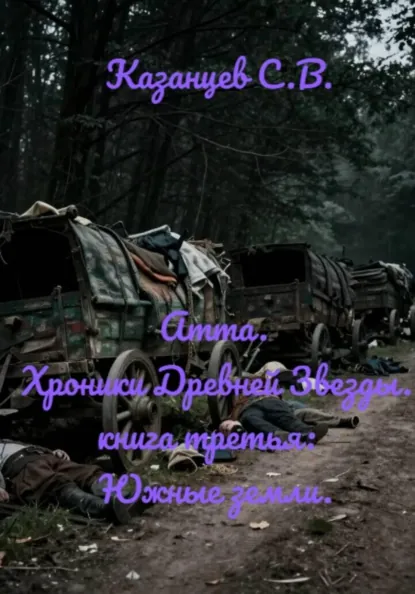 Обложка книги Атта. Хроники Древней Звезды. книга третья: Южные земли, Сергей Казанцев