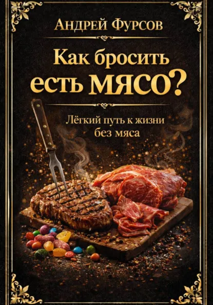Обложка книги Как бросить есть мясо? Лёгкий путь к жизни без мяса, Андрей Фурсов