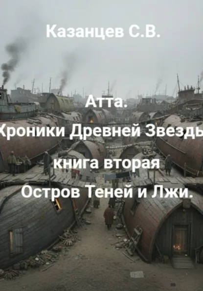 Обложка книги Атта. Хроники Древней Звезды. книга вторая: Остров Теней и Лжи, Сергей Казанцев
