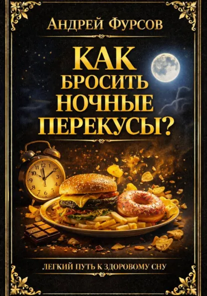 Обложка книги Как бросить ночные перекусы? Лёгкий путь к здоровому сну, Андрей Фурсов