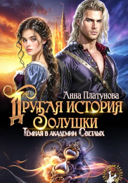 Обложка книги Другая история Золушки. Темная в академии Светлых, Анна Сергеевна Платунова