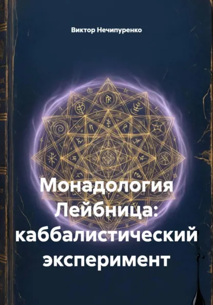 Обложка книги Монадология Лейбница: каббалистический эксперимент, Виктор Николаевич Нечипуренко