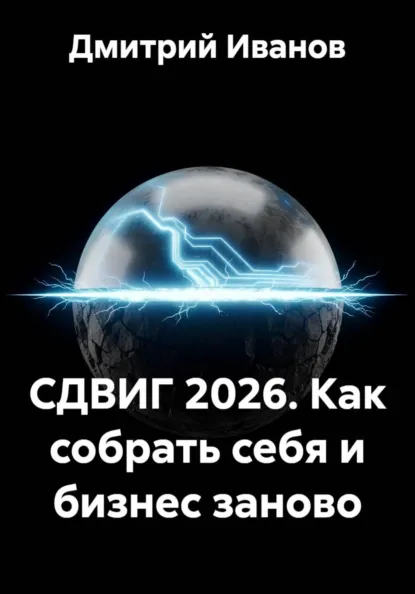 Обложка книги СДВИГ 2026. Как собрать себя и бизнес заново, Дмитрий Иванов