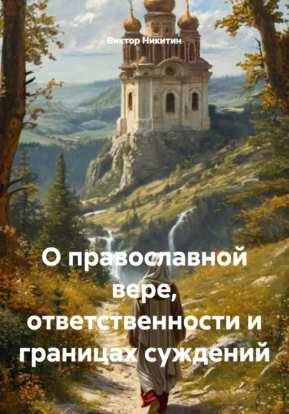 Обложка книги О православной вере, ответственности и границах суждений, Виктор Никитин