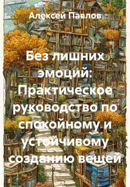 Обложка книги Без лишних эмоций: Практическое руководство по спокойному и устойчивому созданию вещей, Алексей Павлов