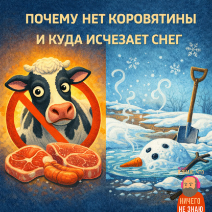 Почему нет коровятины и куда исчезает снег