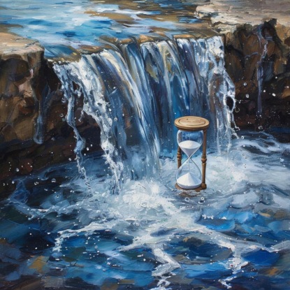 Стихотворение "Время бежит, течёт как вода". Автор Рузалия Куркова.