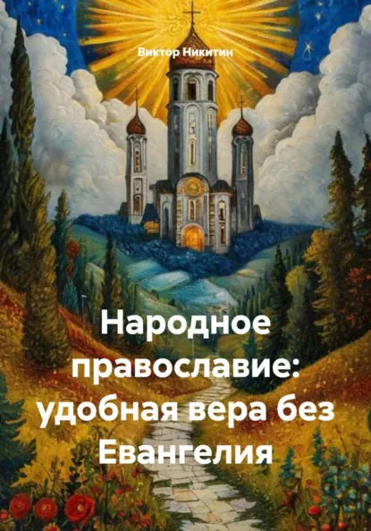 Обложка книги Народное православие: удобная вера без Евангелия, Виктор Никитин