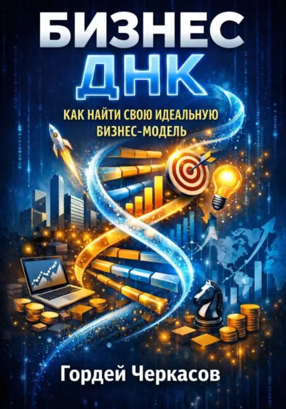 Обложка книги Бизнес днк как найти свою идеальную бизнес модель, Гордей Черкасов