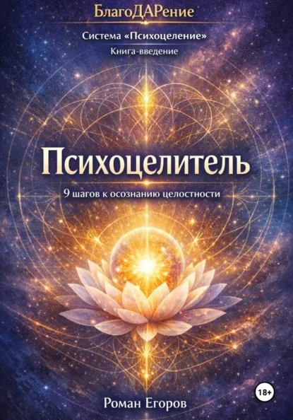 Обложка книги «Психоцелитель», Роман Егоров