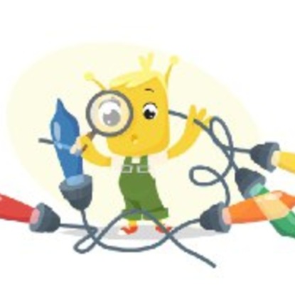 3. Бим и гирлянда