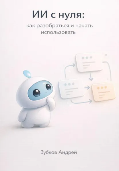Обложка книги ИИ с нуля: как разобраться и начать использовать, Андрей Васильевич Зубков