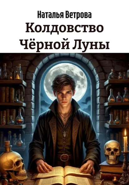 Обложка книги Колдовство Чёрной Луны, Наталья Ветрова