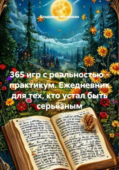 Обложка книги 365 игр с реальностью - практикум. Ежедневник для тех, кто устал быть серьёзным, Владимир Юрьевич Малянкин