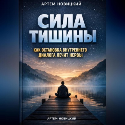 Обложка аудиокниги «Сила тишины как остановка внутреннего диалога лечит нервы»