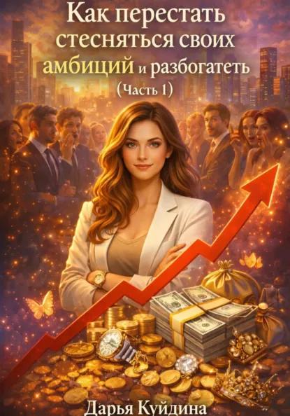 Обложка книги Как перестать стесняться своих амбиций и разбогатеть (Часть 1), Дарья Куйдина