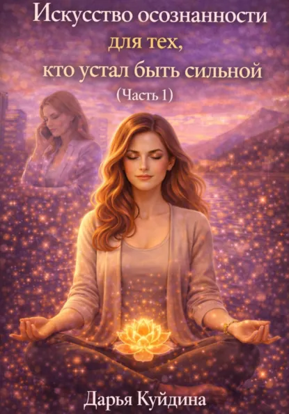 Обложка книги Искусство осознанности для тех, кто устал быть сильной (Часть 1), Дарья Куйдина