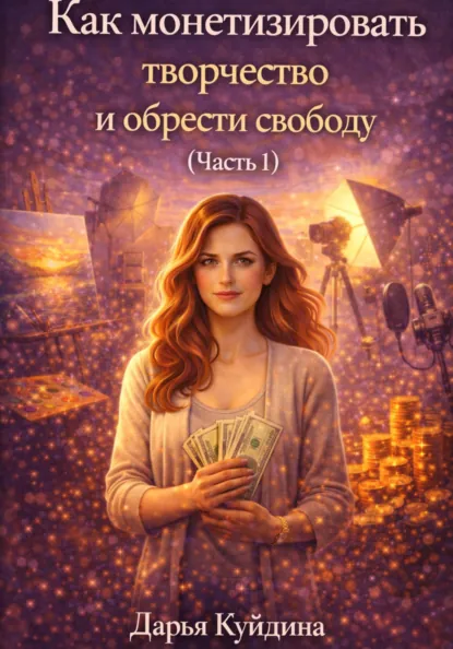 Обложка книги Как монетизировать творчество и обрести свободу (Часть 1), Дарья Куйдина