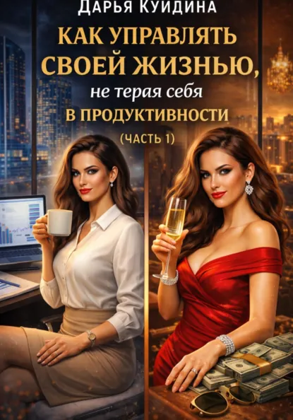 Обложка книги Как управлять своей жизнью, не теряя себя в продуктивности (Часть 1), Дарья Куйдина