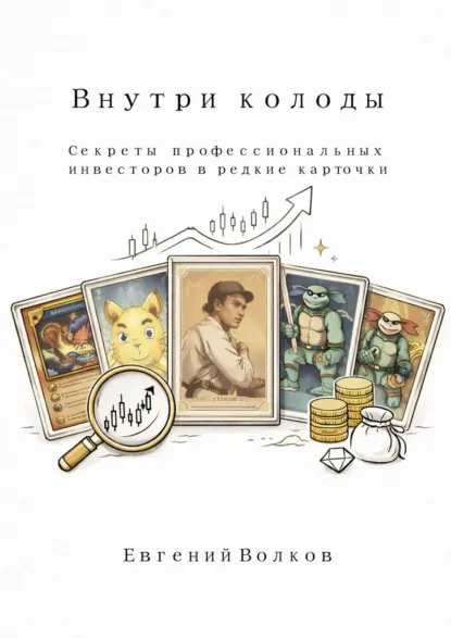 Обложка книги Внутри колоды. Cекреты профессиональных инвесторов в редкие карточки, Евгений Волков