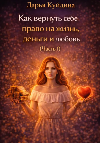 Обложка книги Как вернуть себе право на жизнь, деньги и любовь (Часть 1), Дарья Куйдина
