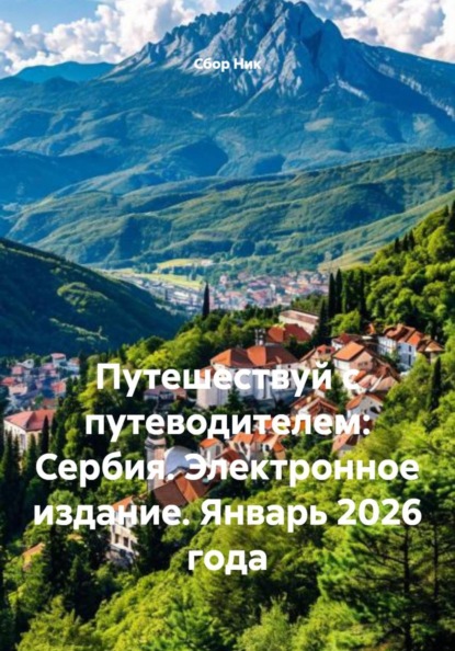Путешествуй с путеводителем: Сербия. Электронное издание. Январь 2026 года
