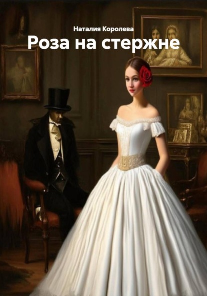 Роза на стержне