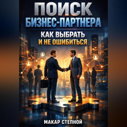 Обложка аудиокниги «Поиск бизнес партнера как выбрать и не ошибиться»