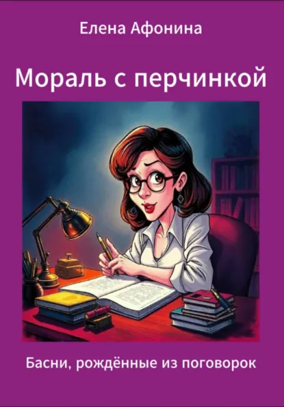 Обложка книги Мораль с перчинкой, Елена Афонина